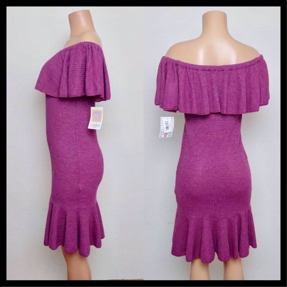 LuLaRoe Dresses & Skirts - Lularoe Cici Waffle Mermaid Dress LLR